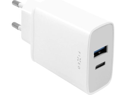 fixed sitova nabijecka s usb c a usb vystupem podpora pd 30w bila ien388021