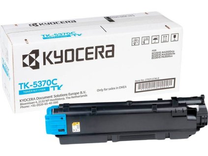 kyocera toner tk 5370c azurovy 5000 stran pro ecosys pa3500 ma3500 ien565956