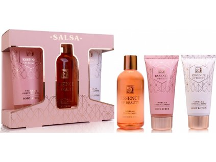 accentra set koupelovy essence of beauty v darkovem baleni s telovym mlekem kolekce salsa ien564927