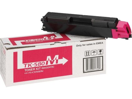 kyocera toner tk 580m fs c5150dn 2 800 stran purpurovy ien566000