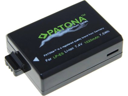 patona premium pt1211 canon lp e5 1020mah li ion ien217867