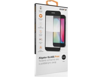aligator ochrana displeje glass print iphone 17 pro max cerna celoplosne lepeni ien565729