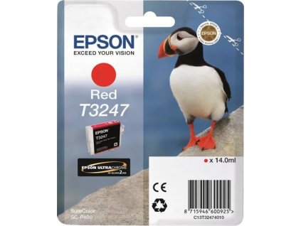 epson inkoust t3247 red cervena originalni ien328010