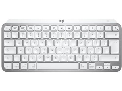 Logitech MX Keys Mini Minimalist Wireless Illuminated Keyboard - PALE GREY (US verze)