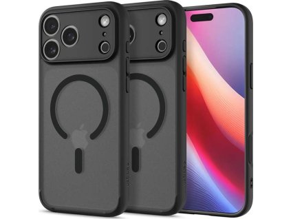 spigen ultra hybrid magsafe frost black iphone 17 pro max ien559217