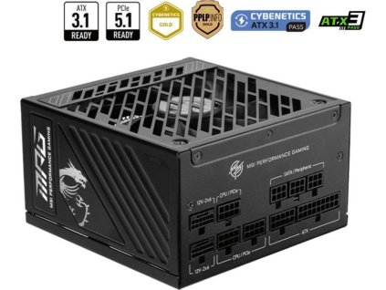 msi mpg a1250gs pcie5 1250w ien567570