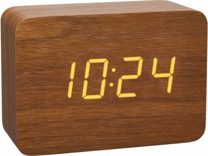 tfa radiem rizenym budik ve drevenem stylu 60 2549 08 clocco hneda ien336765