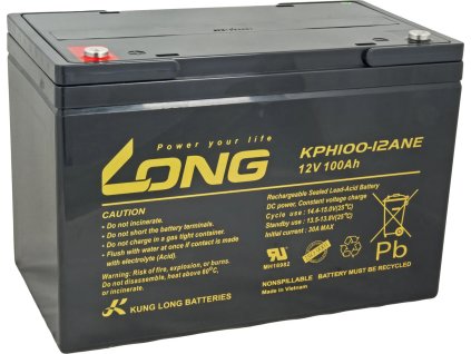 long baterie 12v 100ah m6 deepcycle kph100 12ane ien542649