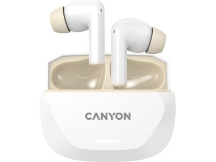 bezdratova stereo sluchatka true wireless hexagon 7 bilo bezova ien567872