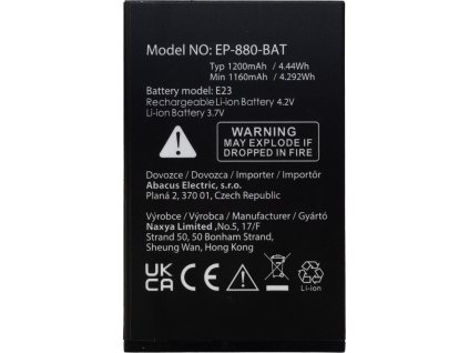 evolveo orig baterie 1200 mah pro easyphone lt ep 880 ien543369