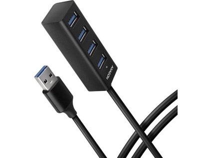 axagon hue m1al 4x usb 3 2 gen 1 mini hub 1 2m kabel ien391228