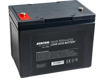 avacom baterie 12v 75ah m6 deepcycle pbav 12v075 m6ad ien569038