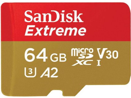 sandisk extreme microsdxc 64gb 170mb s adapter ien444081