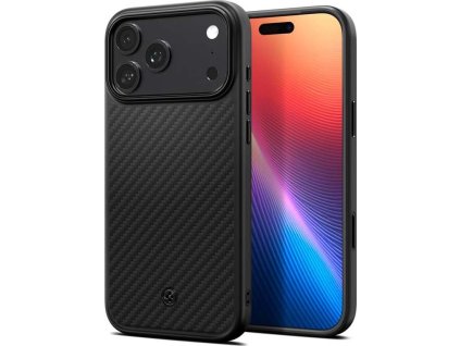 spigen enzo aramid t black iphone 17 pro max ien559301