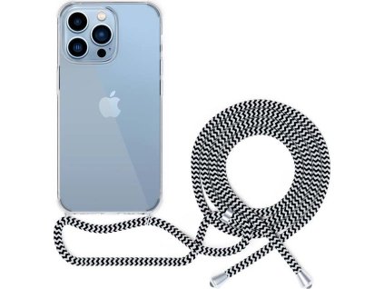 epico transparentni kryt se snurkou pro iphone 13 pro max cerno bila ien491682