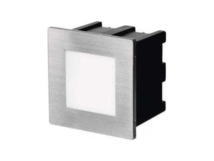 led orientacni vestavne svitidlo amal 80 80 1 5w tep bila ip65 ig431515