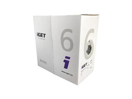 iget sitovy kabel cat6 utp pvc eca 305m box 84005020 ig439174