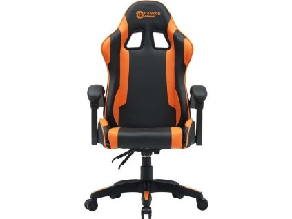 canyon herni zidle core sgch2 black oranzova ien557604