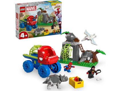 lego marvel spidey a jeho uzasni pratele spideyho tym a zachrana dinosauru s truckem 11199 ien569099