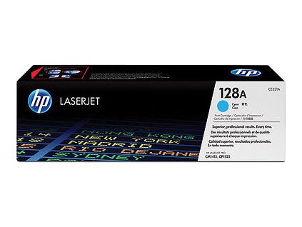 hp 128a cyan toner 1300 stran pro cp1525 cm1415 ce321a originalni ien114836