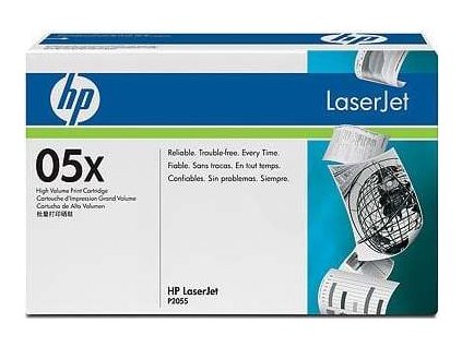 hp 05x black toner 6500 stran pro lj p2055 ce505x originalni ien79906