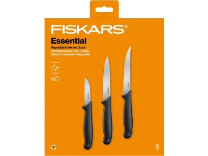 fiskars set nozu na zeleninu essential 3ks ien508017
