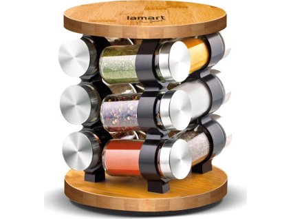 lamart lt7051 sada korenek sapor na otocnem stojanu 12 ks ien341305