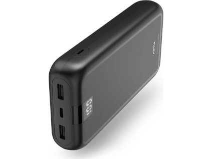 hama performance 24 powerbanka 24000 mah 3 a vystup 1x usb c 2x usb a led displej ien524286