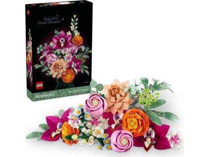 lego botanicals krasna kytice ruzovych kvetin 10342 ien568984