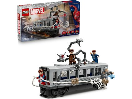lego marvel spider man vs doc ock scena v metru 76321 ien569193