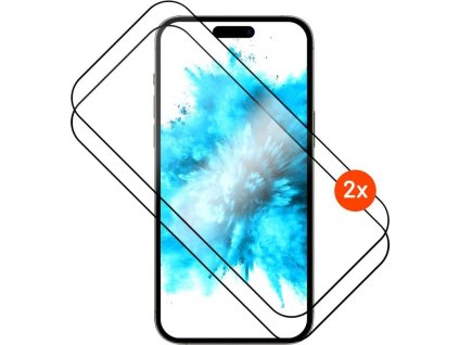 tvrzene sklo fixed full cover s aplikatorem pro apple iphone 17 pro max 2ks cerne ien562840
