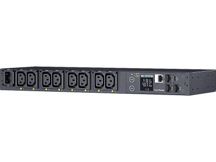 cyberpower rack pdu switched 1u 10a 8 c13 iec 320 c14 ien551650