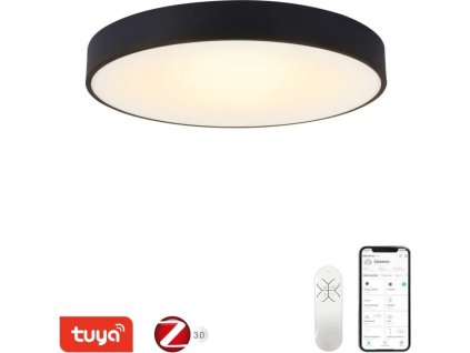 immax neo rondate slim smart stropni svitidlo 60 x 7cm 53w cerne zigbee 3 0 tuya ien512062