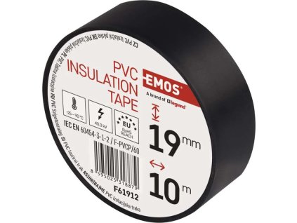 izolacni paska na kabely pvc 19 10 cerna ien111750