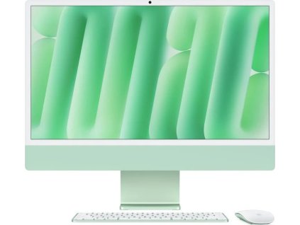 apple imac 24 m4 chip 10core cpu 10core gpu 16gb 256gb ssd green ien532801