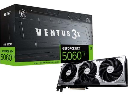msi geforce rtx 5060 ti 16g ventus 3x oc ien551929
