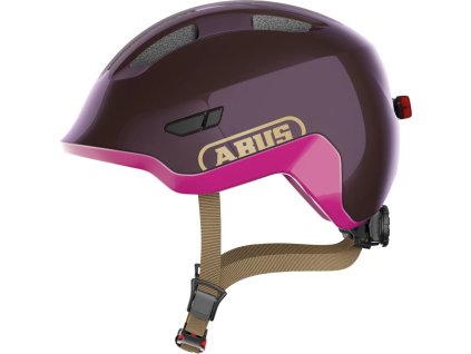 abus smiley 3 0 ace led royal purple vel m 50 55cm ien525696