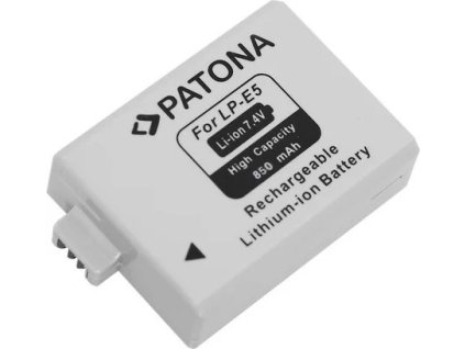 patona pt1012 canon lp e5 850mah li ion ien170463