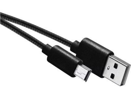nabijeci datovy kabel usb a 2 0 mini usb b 2 0 2m cerny ien429049