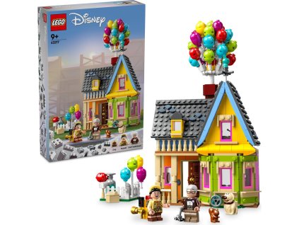 lego disney a pixar dum z filmu vzhuru do oblak 43217 ien569205