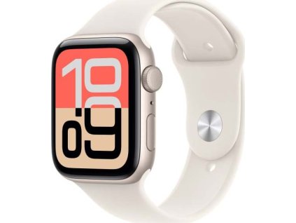 apple watch se 3 gps cellular 40mm starlight aluminium case with starlight sport band m l ien562967