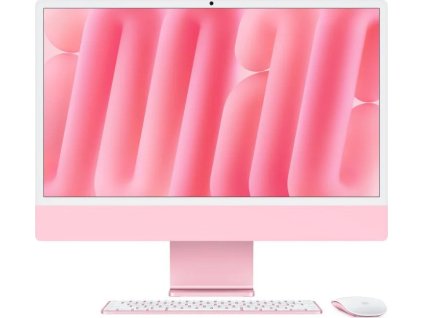 apple imac 24 m4 chip 10core cpu 10core gpu 16gb 512gb ssd pink ien532807