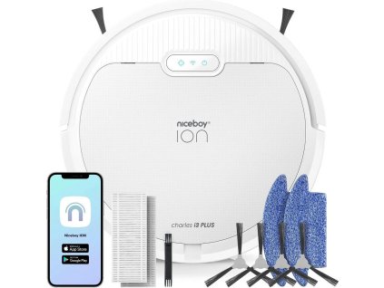 niceboy ion charles i3 plus white ien505518