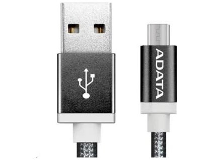 adata microusb 1m pleteny cerny ien243713