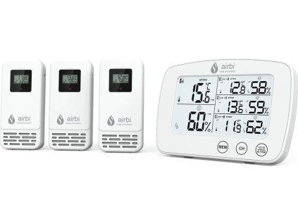 airbi trio bezdratovy teplomer s vlhkomerem ien388300