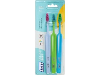 tepe select colour zubni kartacky soft 3ks ien401400