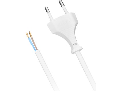 solight flexo kabel 2x 0 75mm2 bila plocha 3m ien473272