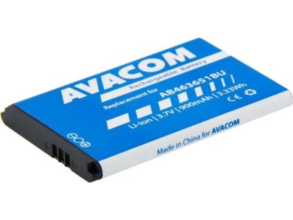 avacom baterie do mobilu samsung b3410 corby plus li ion 3 7v 900mah nahrada ab463651bu ien247338
