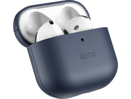 epico leather case airpods 4 modra ien531963