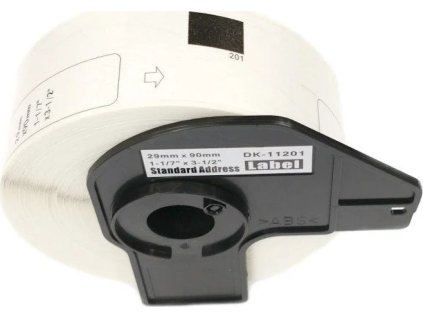 allprint pro kompatibilni s brother dk 11201 papirove bile standardni adresy 29 x 90mm 400ks ien391853